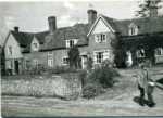 The Crescent Cottages, High Street, Ca 1940, (Walter Brydges delivering the newspapers)