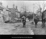 Kimpton High Street east end, with the White Horse & Stone House